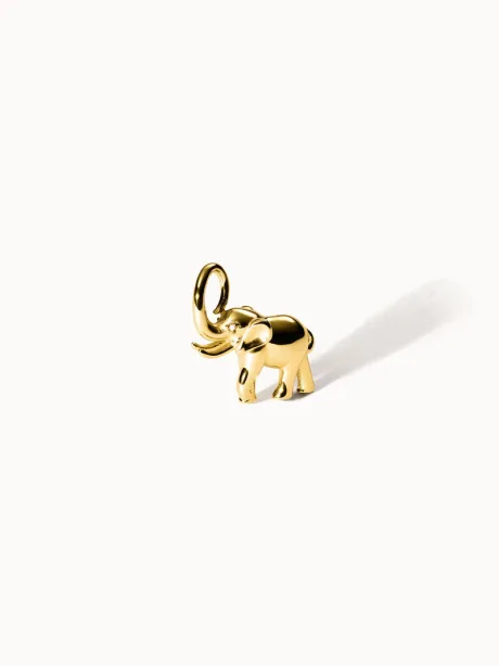 Flowing Strength Elefant Charm