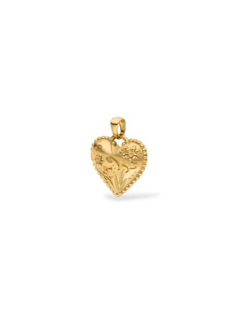 Vintage Love Heart Charm