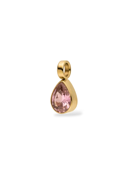 Blush Drop Charm