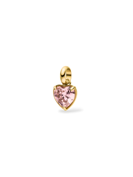 Pink Heart Charm
