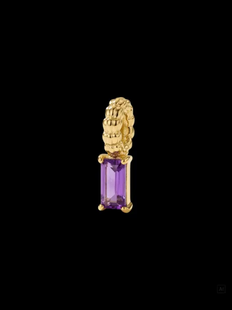 LEI Geburtsstein Charm Februar Amethyst