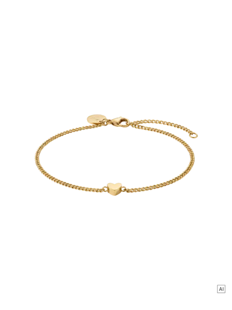 Tiny Heart Anklet