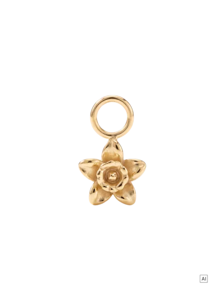 Nazisse Ohrring-Charm 
- Geburtsblume Dezember