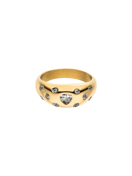 Sparkle Heart Ring