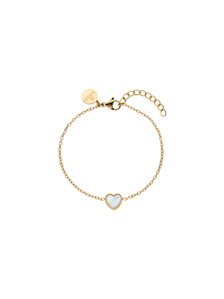 Shimmering Heart Armband