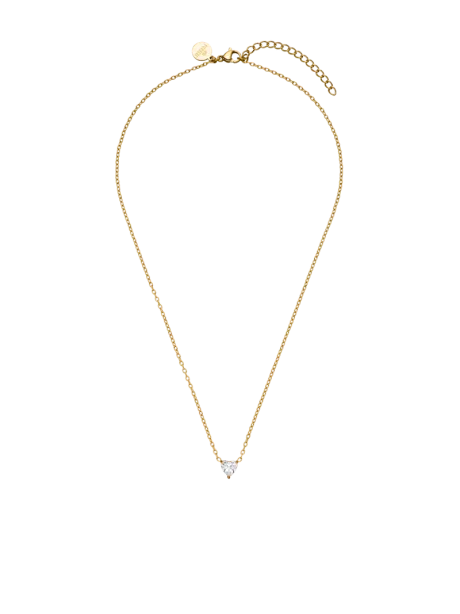 White Heart Kette
