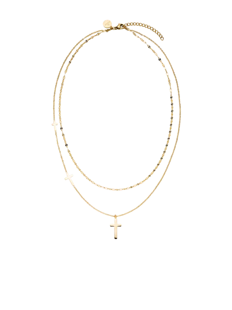 Two Layers Cross Kette