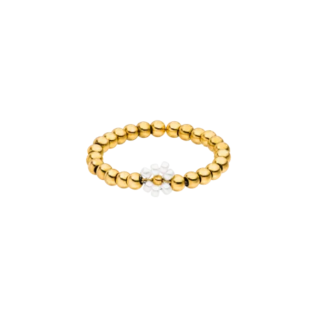 Linen Blossom Anxiety Ring